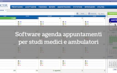 Software agenda appuntamenti per studi medici e ambulatori
