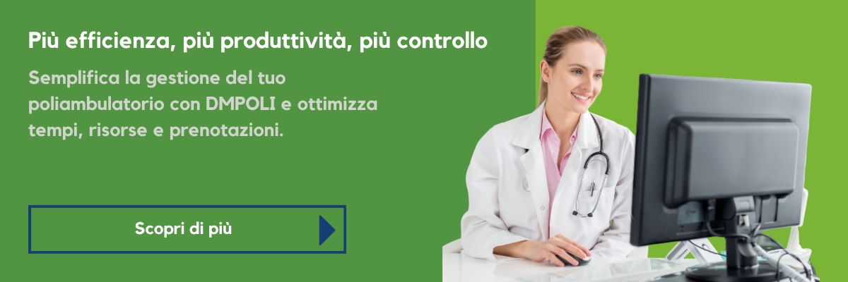 Banner DMPOLI, software gestionale per poliambulatori