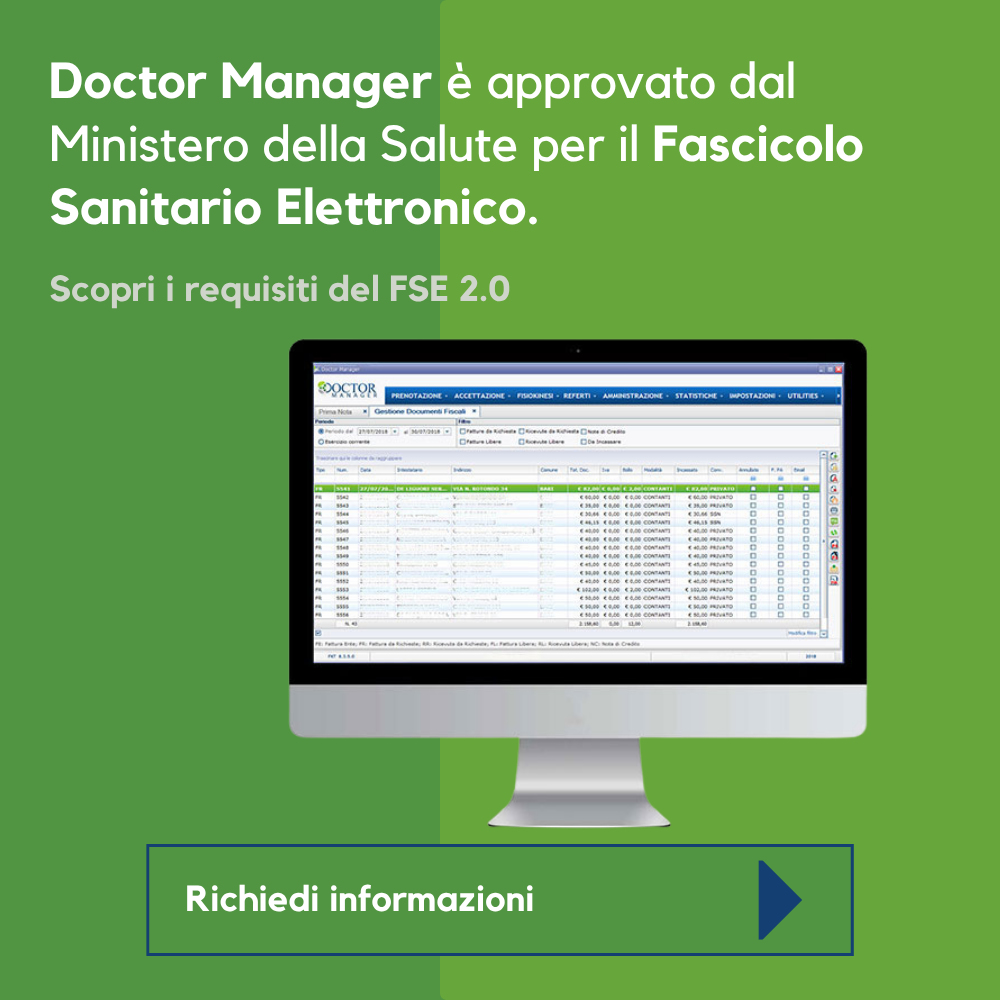 Fascicolo Sanitario Elettronico DoctorManager Mobile