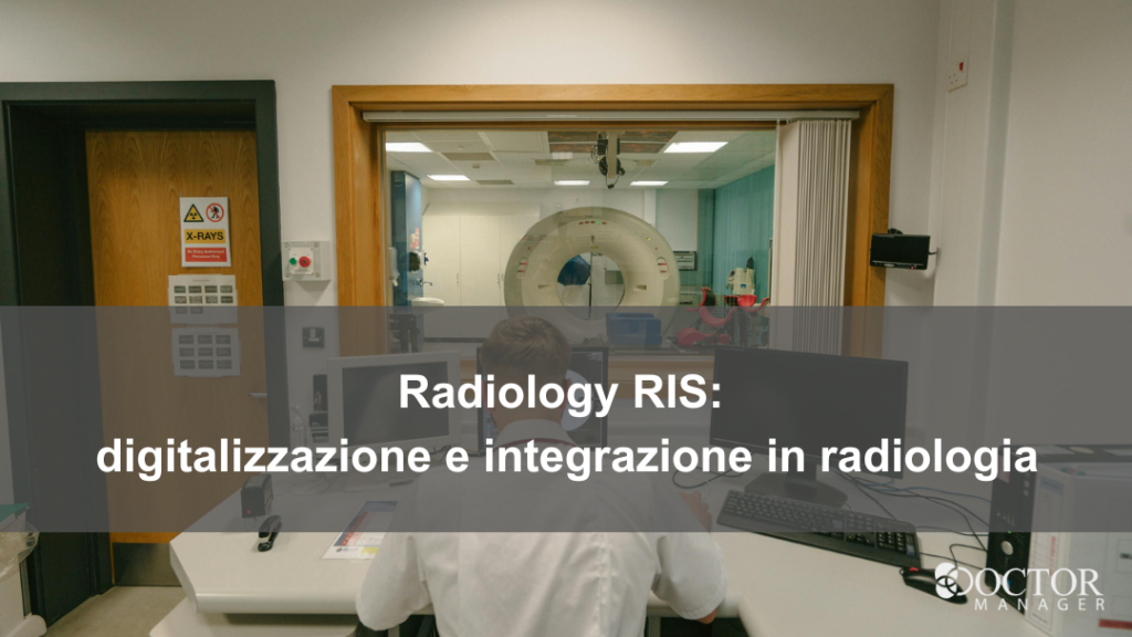 radiologo che esegue un esame radiologico