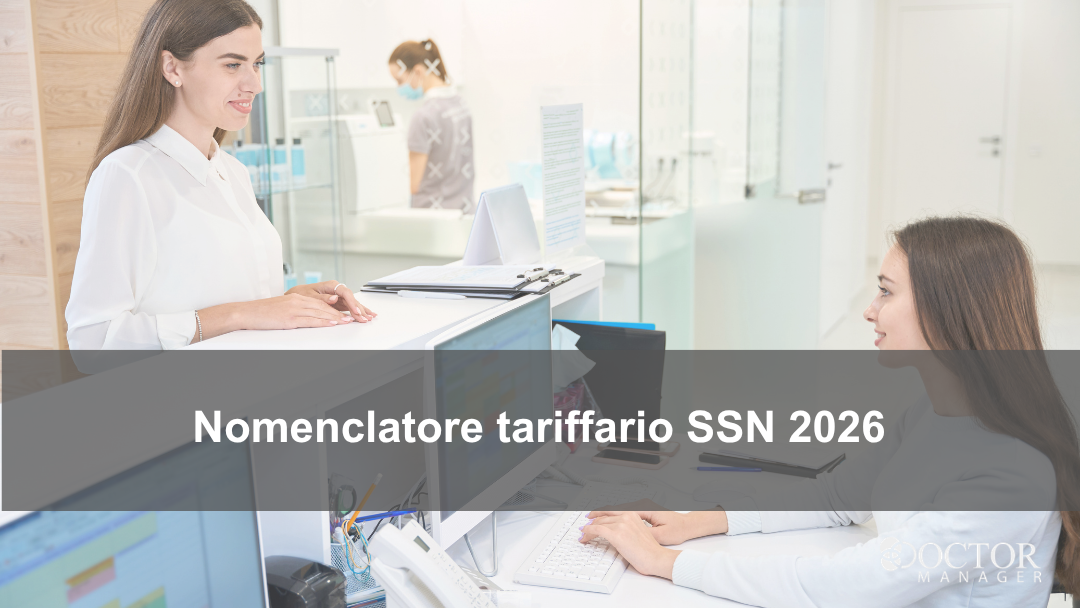 Nomenclatore tariffario SSN 2026 e software gestionale sanitario